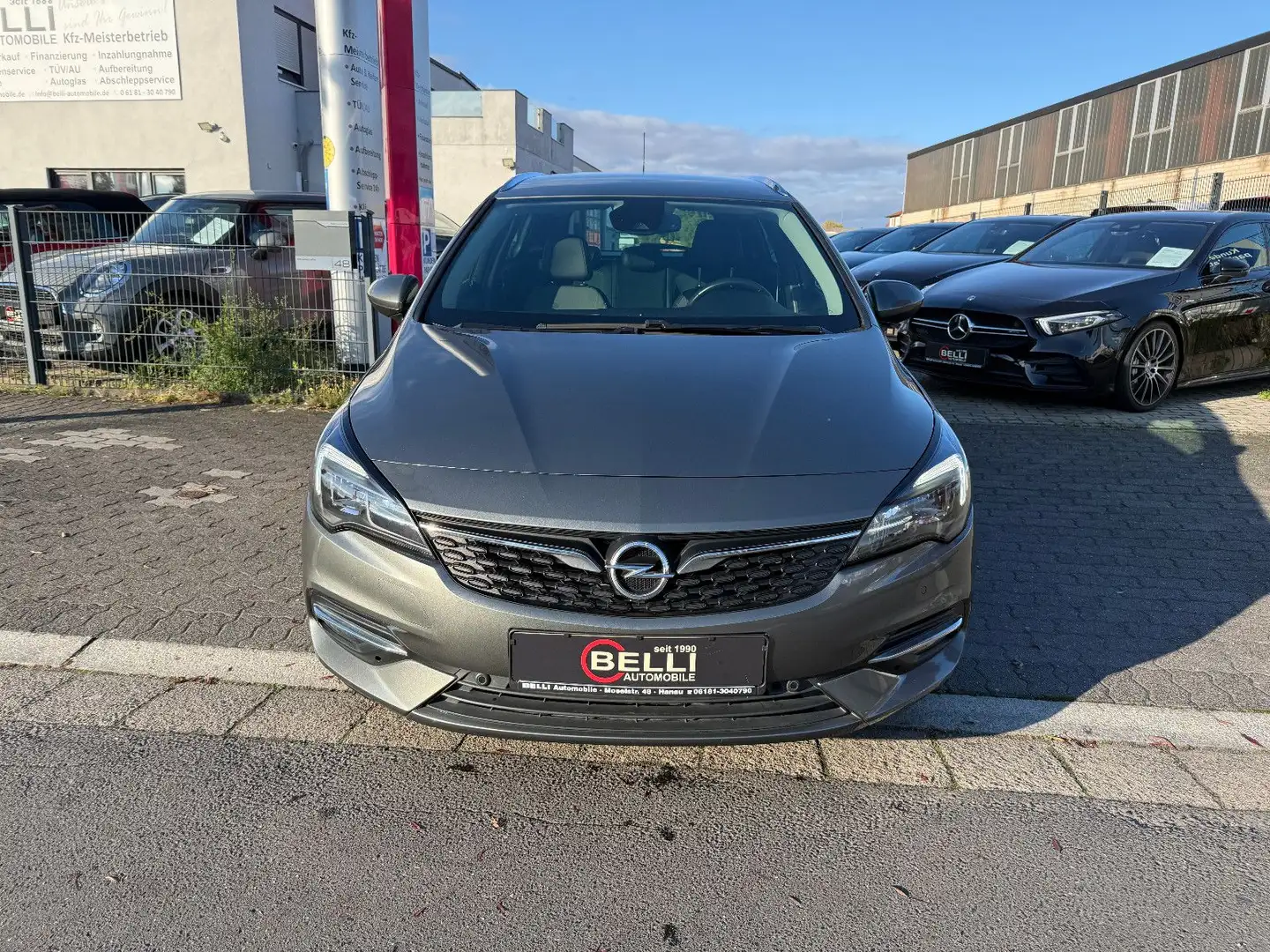 Opel Astra K Sports Tourer Elegance Navi FINANZIERUNG Grau - 2