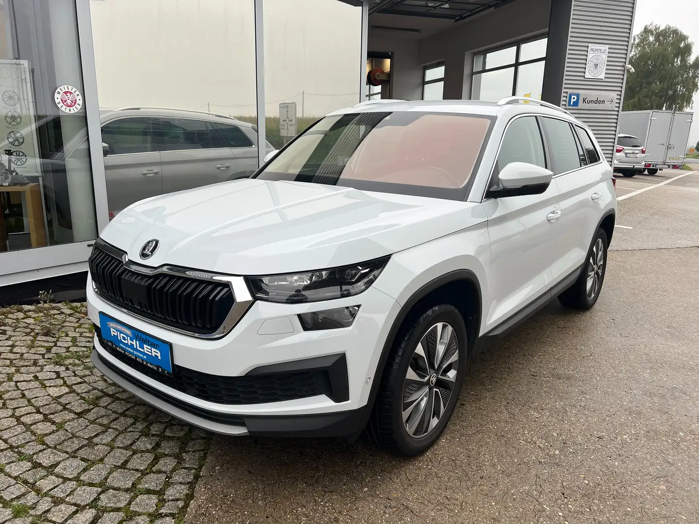 Skoda Kodiaq 4x4 Ambition TDI DSG Weiß - 1