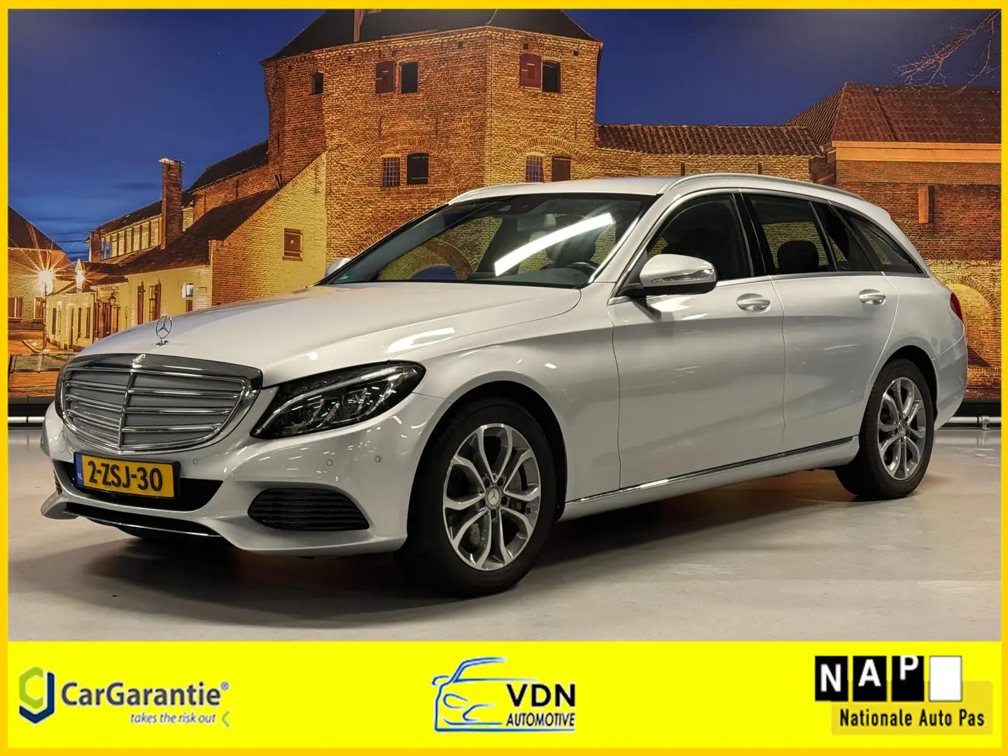 Mercedes-Benz C 400 Estate 4MATIC Aut Airmatic Camera 29DKM Grau - 1