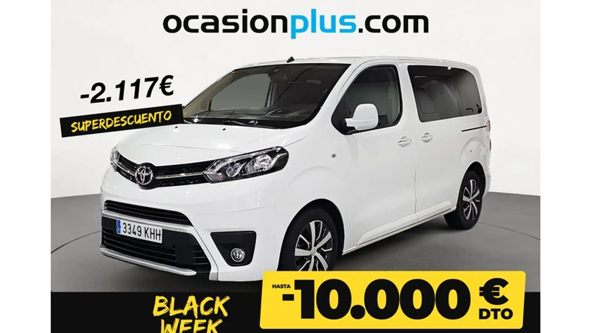 Toyota Proace Family Compact 1.6D 8pl. Advance 115 Blanc - 1