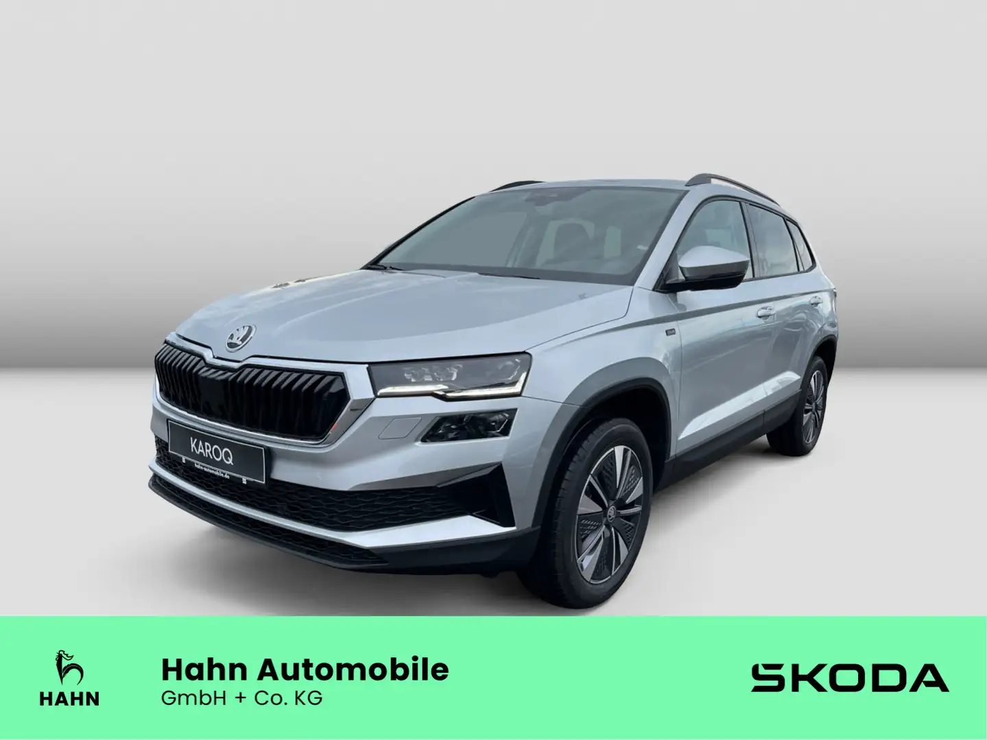Skoda Karoq Tour TSI DSG 150PS AHK Navi Kamera ACC LED Silber - 1