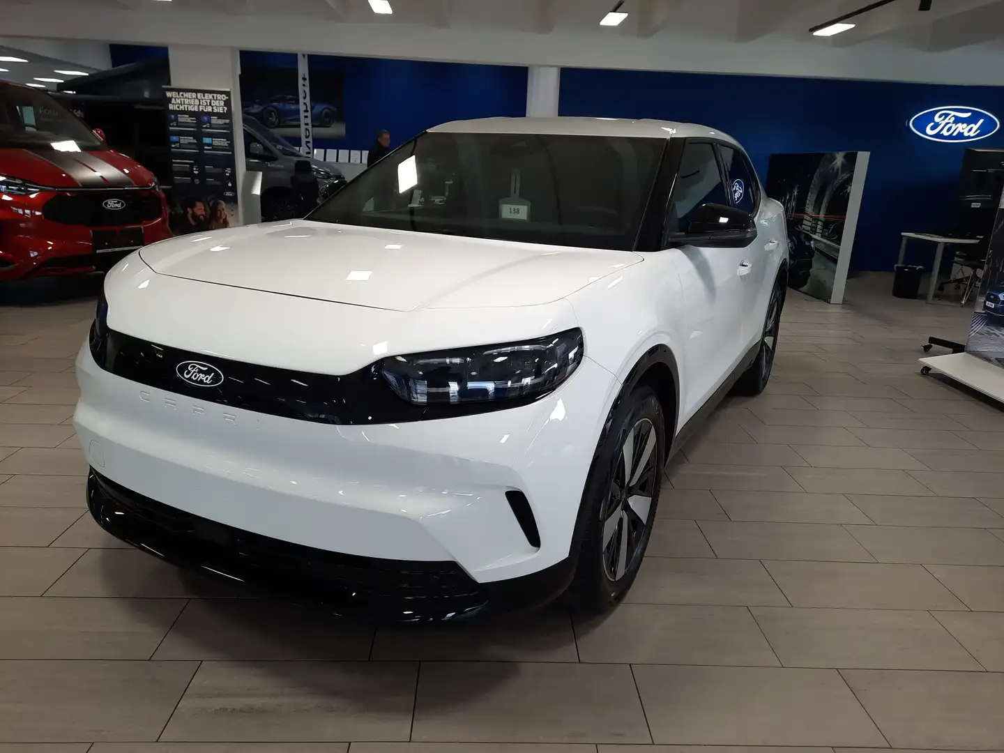 Ford Capri RWD 77 KWH Sitzheizung Massagesitz Navi Weiß - 2