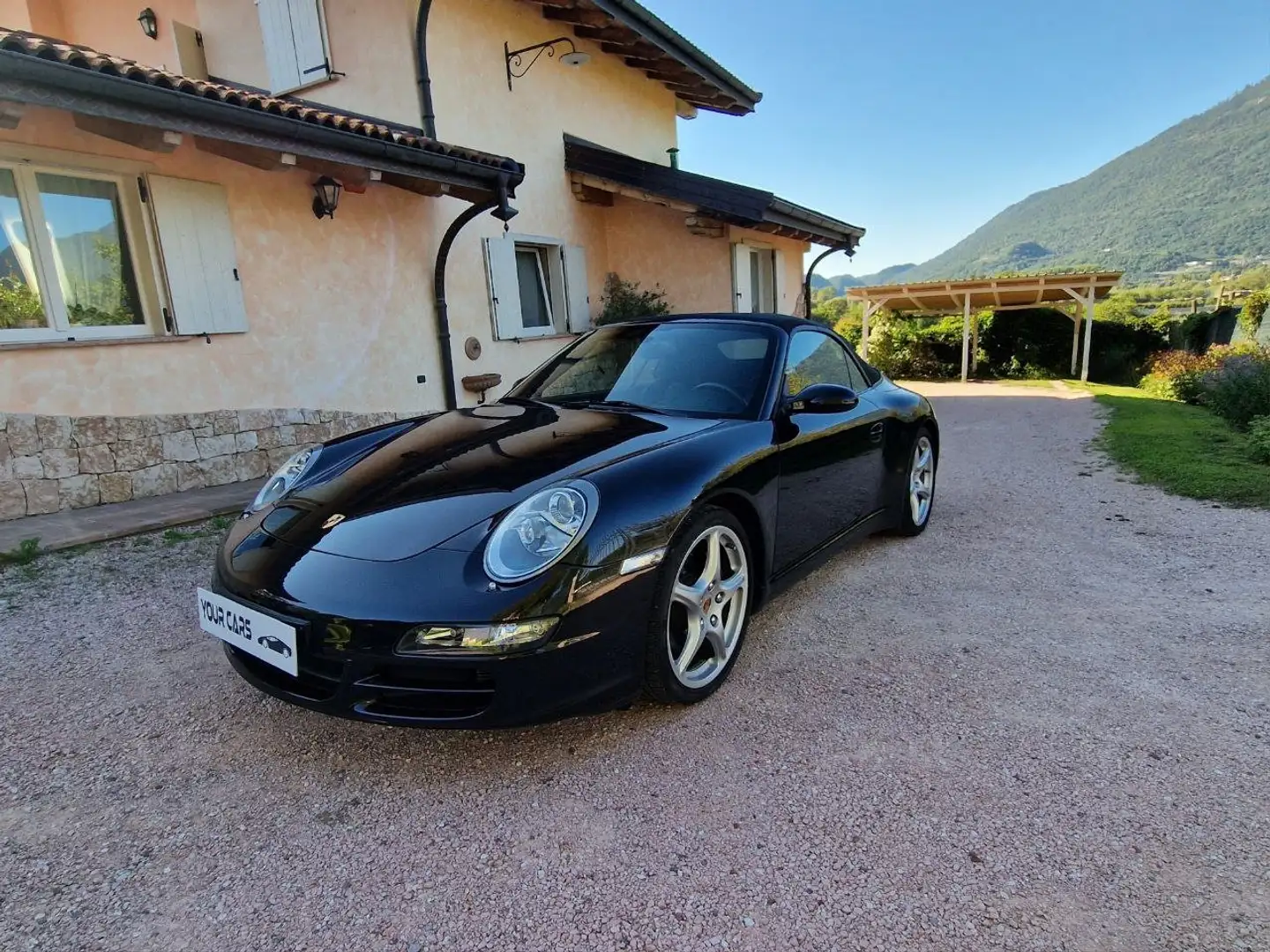 Porsche 997 Cabrio 3.6 Carrera 4 MANUALE ASI UNIPROPRIETARIO Nero - 1