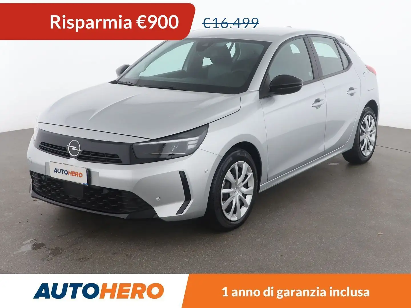 Opel Corsa 1.2 Turbo 100 CV Argento - 1