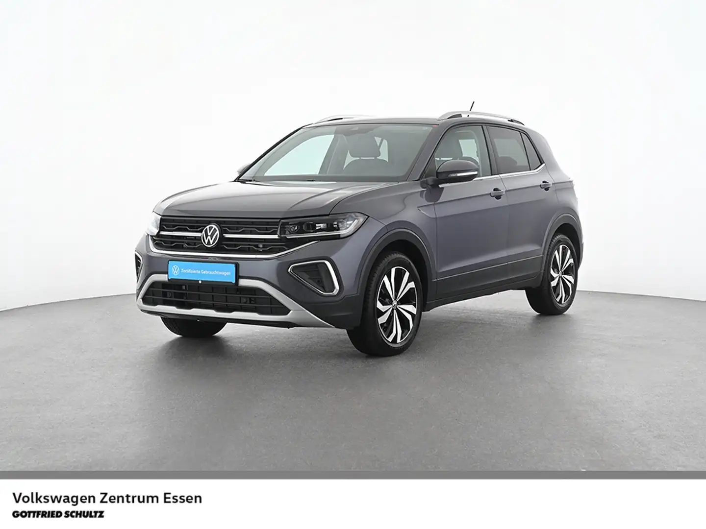Volkswagen T-Cross Style TSI DSG Matrix Navi R-Kamera Sitzhzg Grau - 1