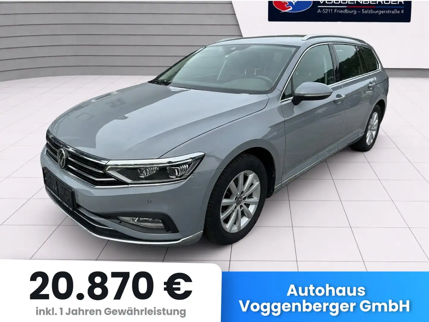 Volkswagen Passat Variant Passat Variant Elegance 2,0 TDI DSG AHK*Matrix*Rca Grau - 1