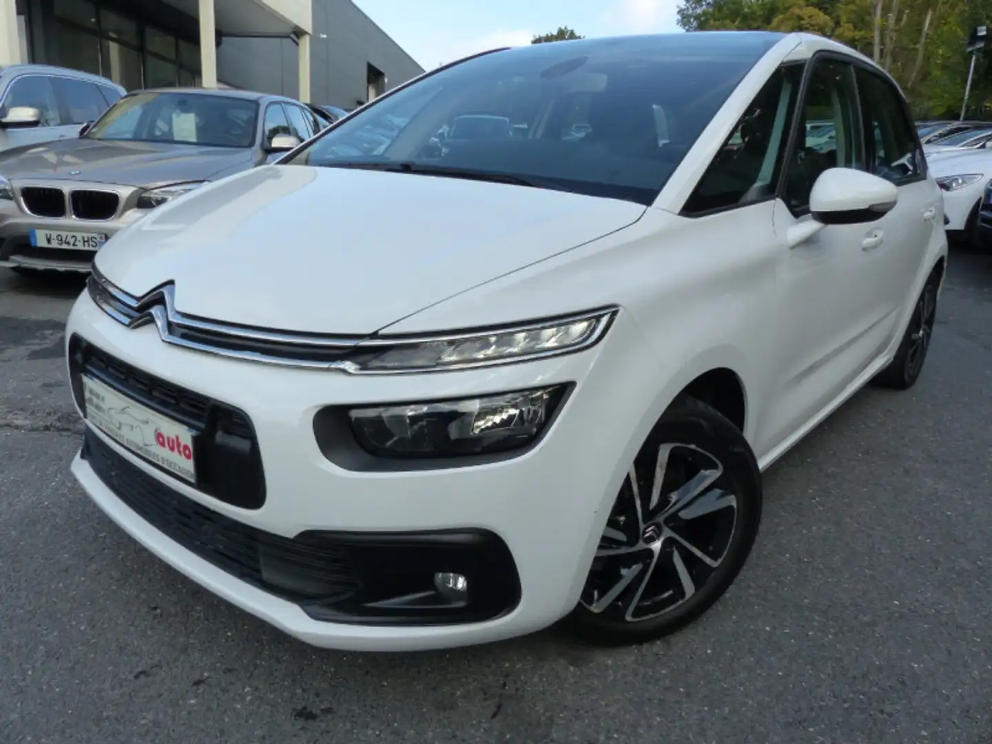 Citroen C4 Picasso PURETECH 130CH BUSINESS S\u0026S Blanc - 1