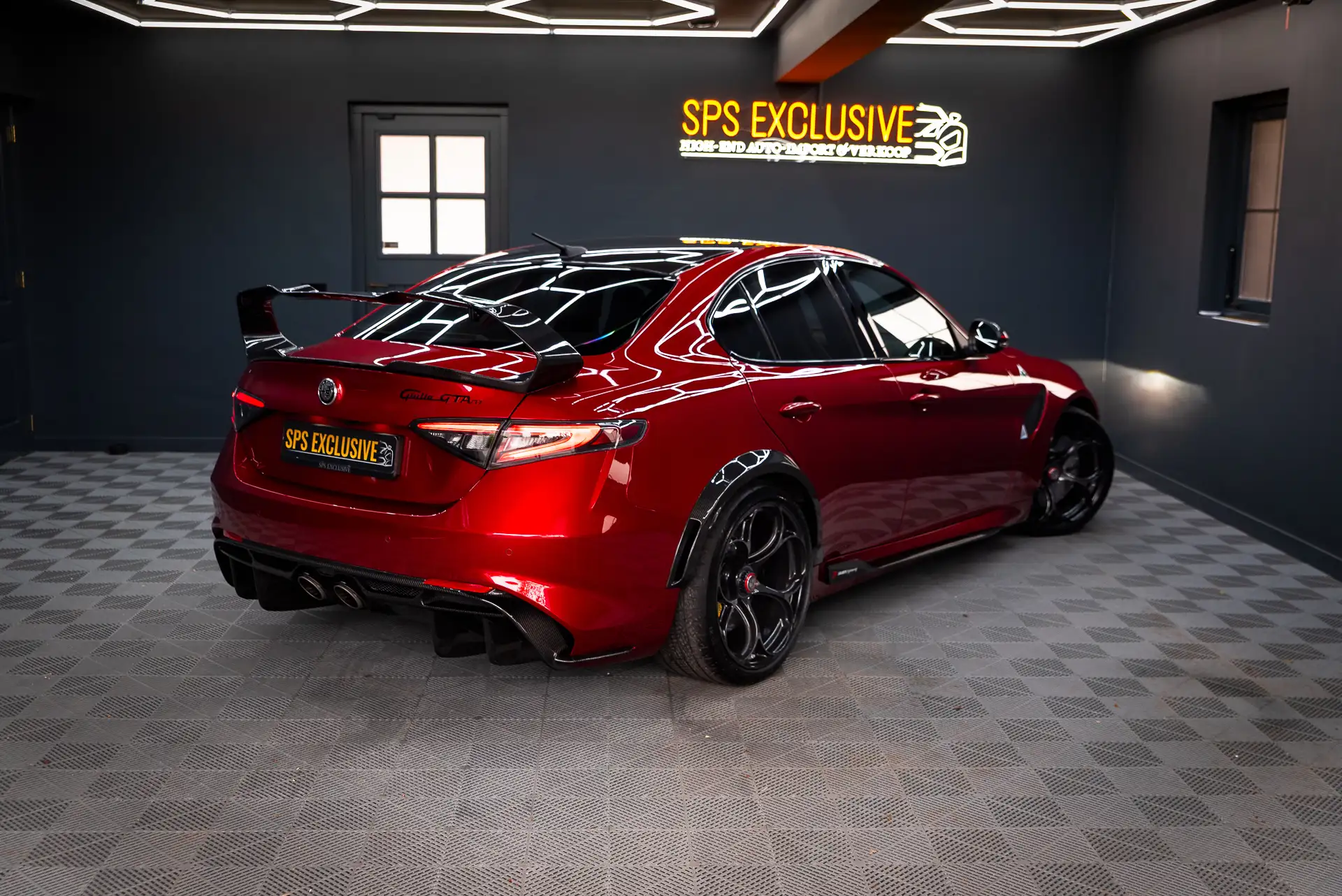 알파 로메오 줄리아 2.9 V6 Bi-Turbo 2022 빨강 사진 8