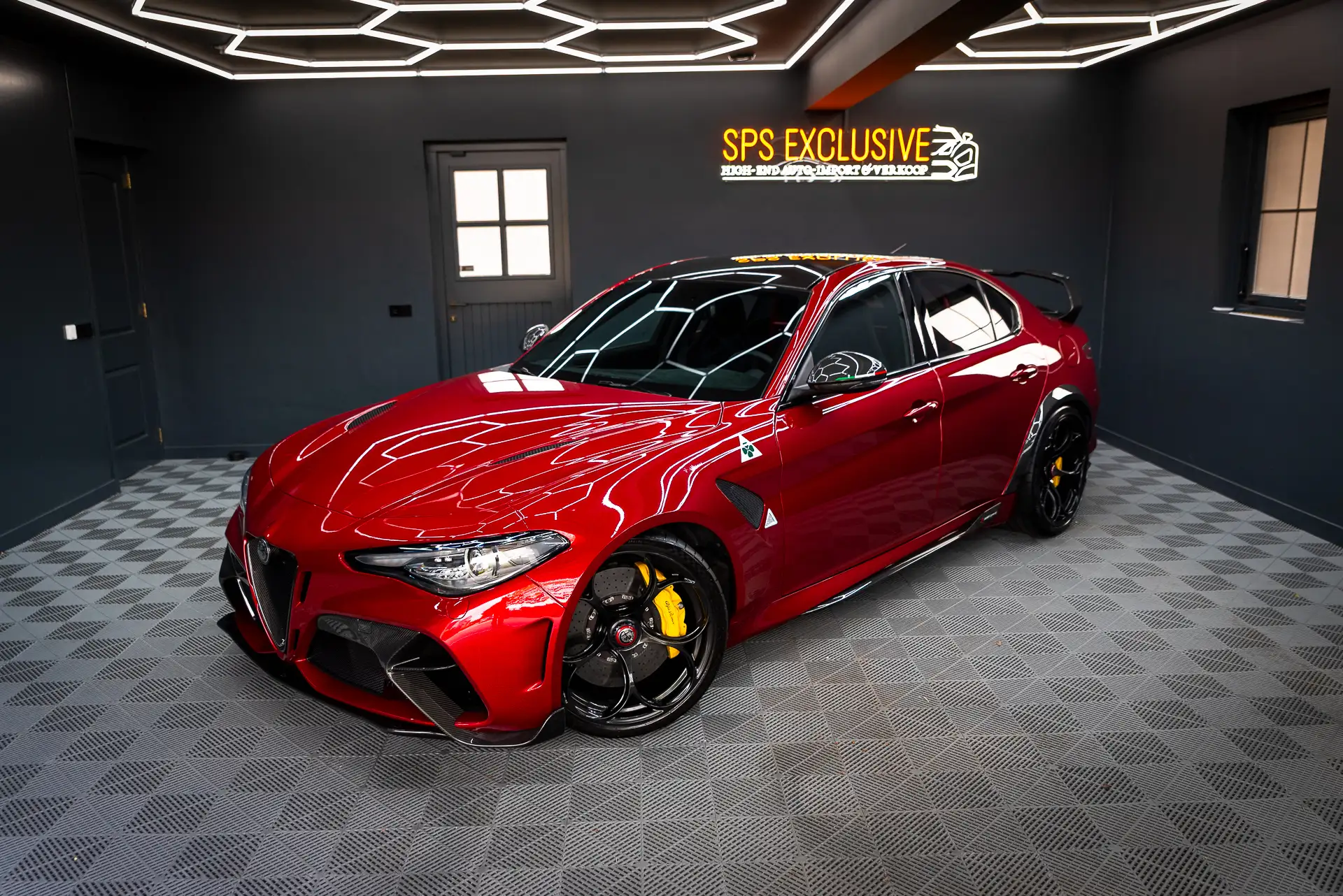알파 로메오 줄리아 2.9 V6 Bi-Turbo 2022 빨강 사진 7
