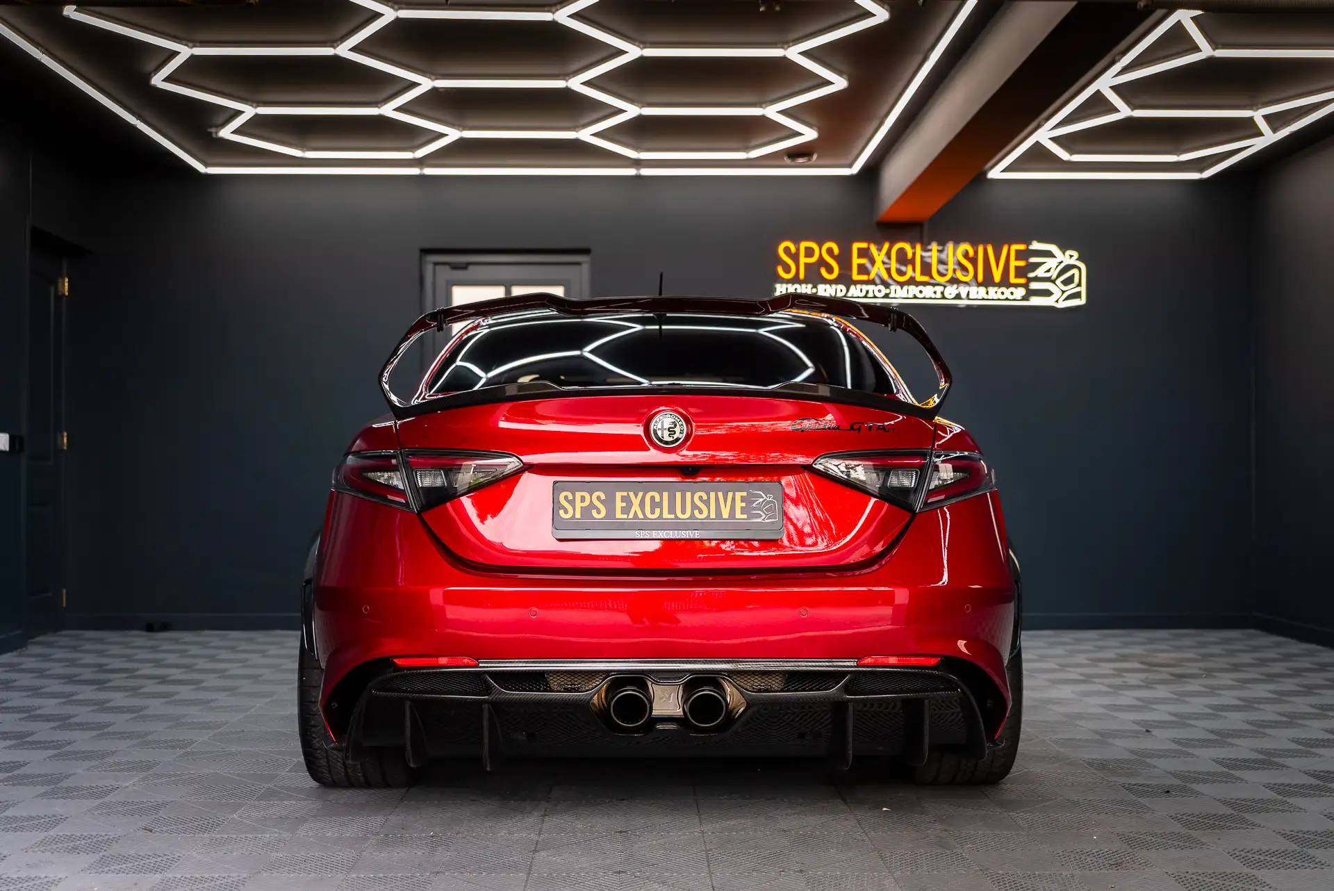 알파 로메오 줄리아 2.9 V6 Bi-Turbo 2022 빨강 사진 4