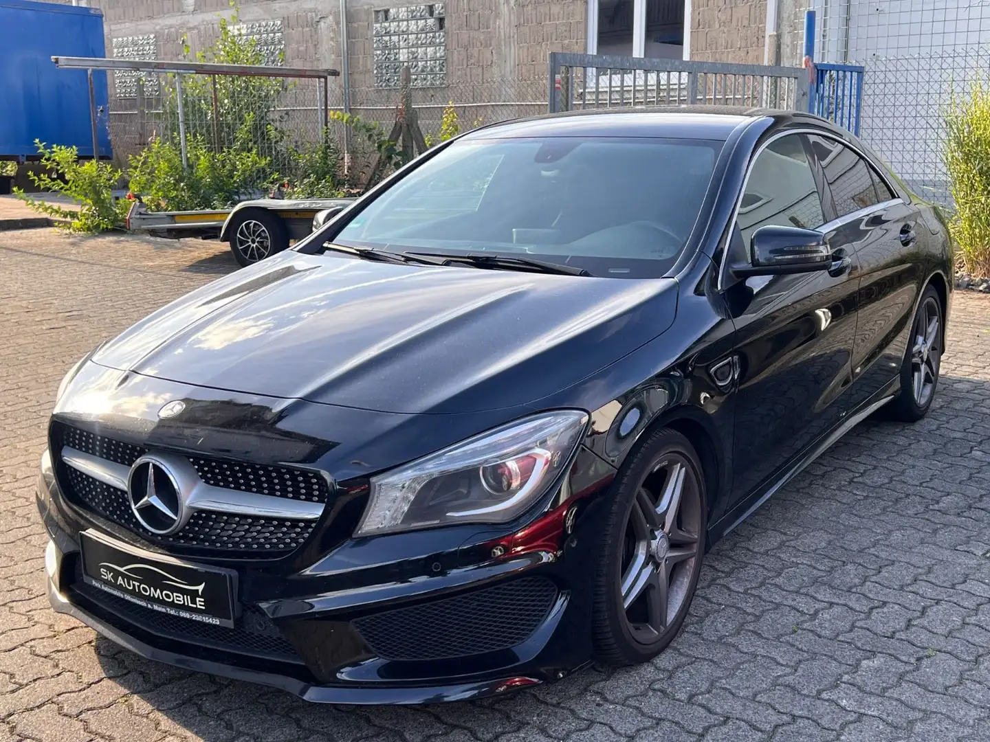 Mercedes-Benz CLA 200 AMG Line XENON-NAVI-SHZ-KAMERA-ALCANTARA Nero - 1