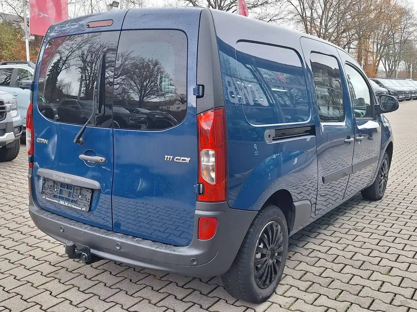 Mercedes-Benz Citan Mixto 111 CDI Extralang 5-Sitze Klima AHK Blauw - 2