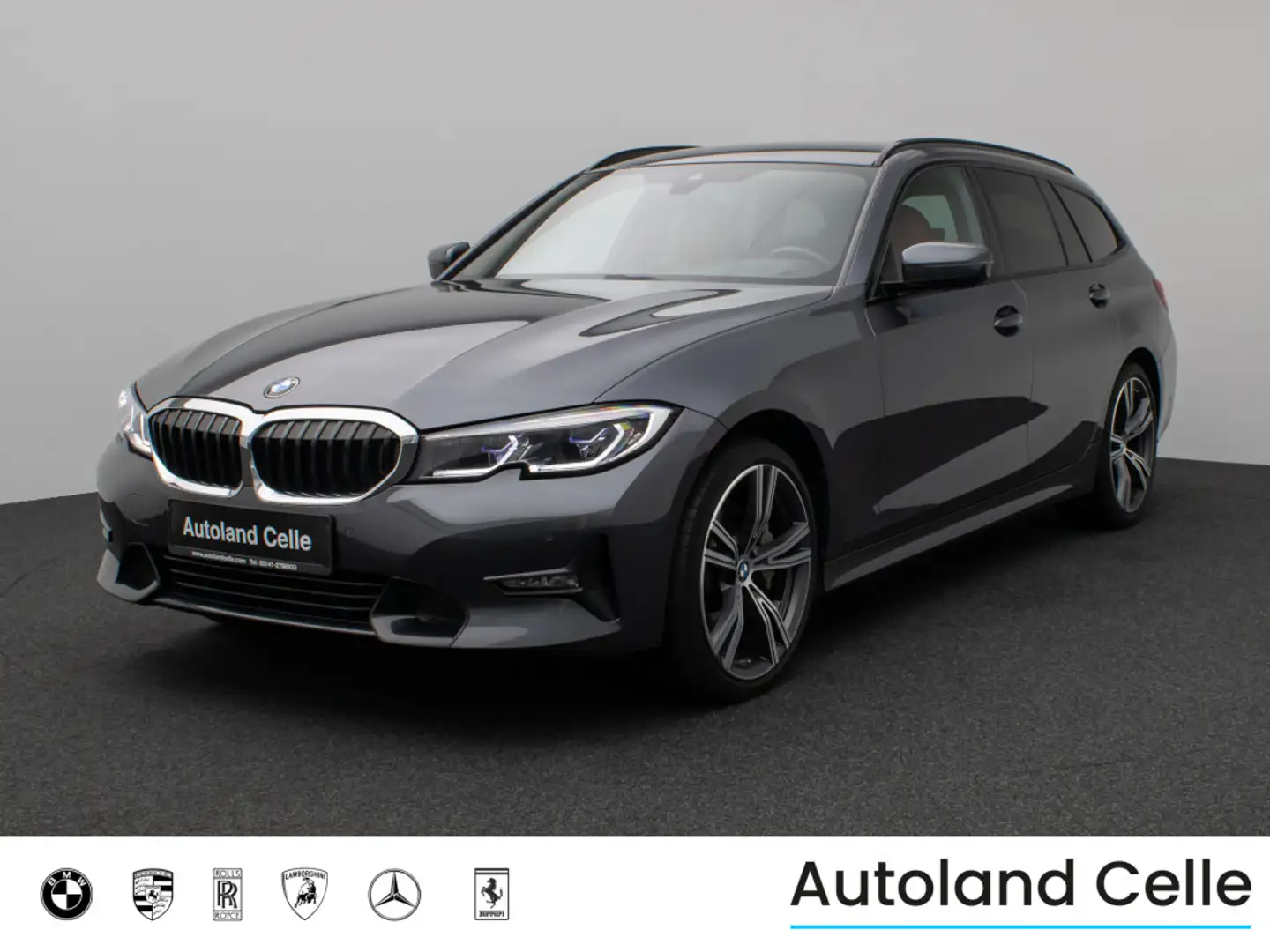 BMW 330 xD SportLine Laser DAB HiFi PDC AHK Komfort Gris - 1