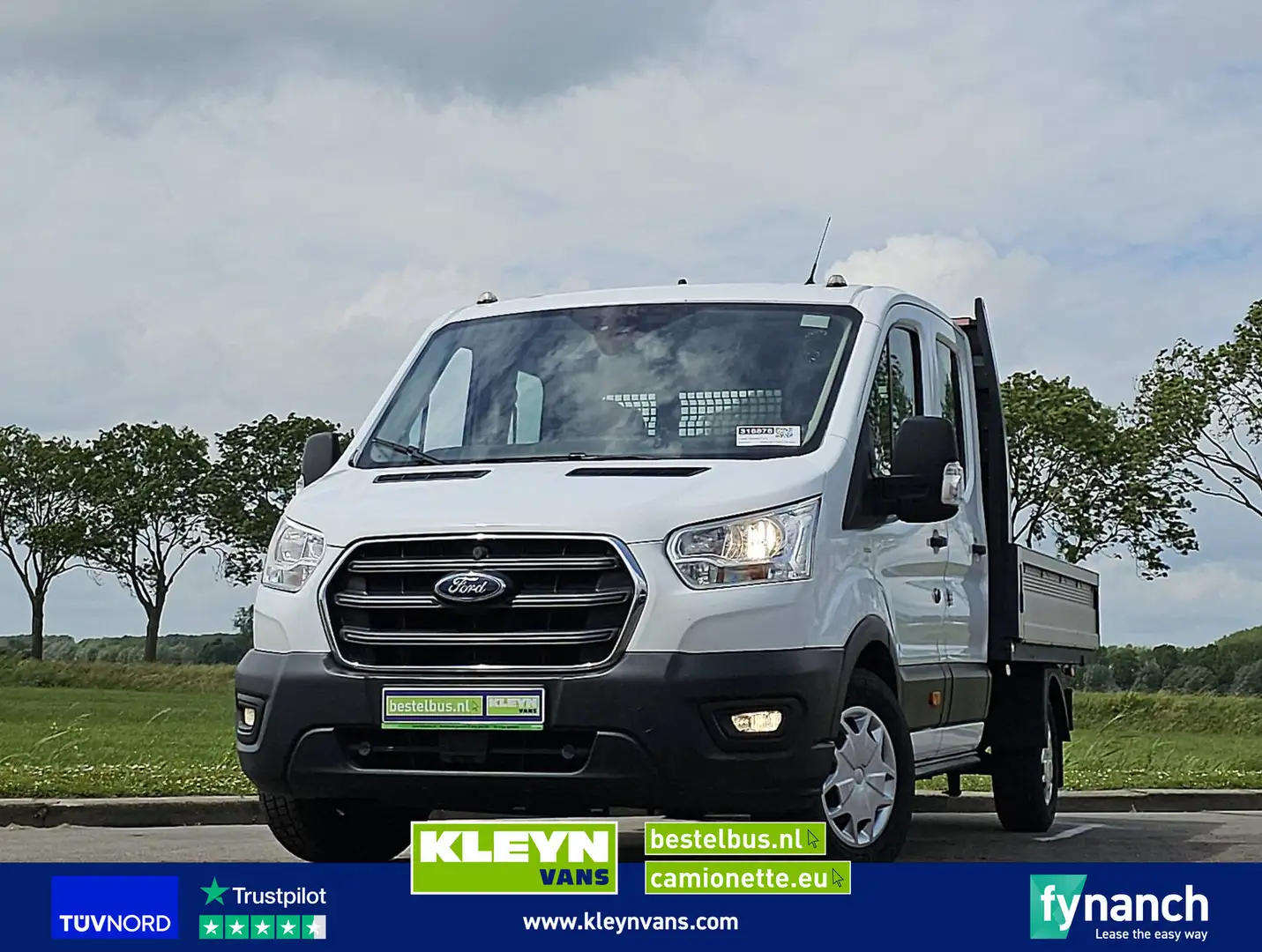 Ford Transit 2.0 L3 Open Laadbak DC! Blanco - 1