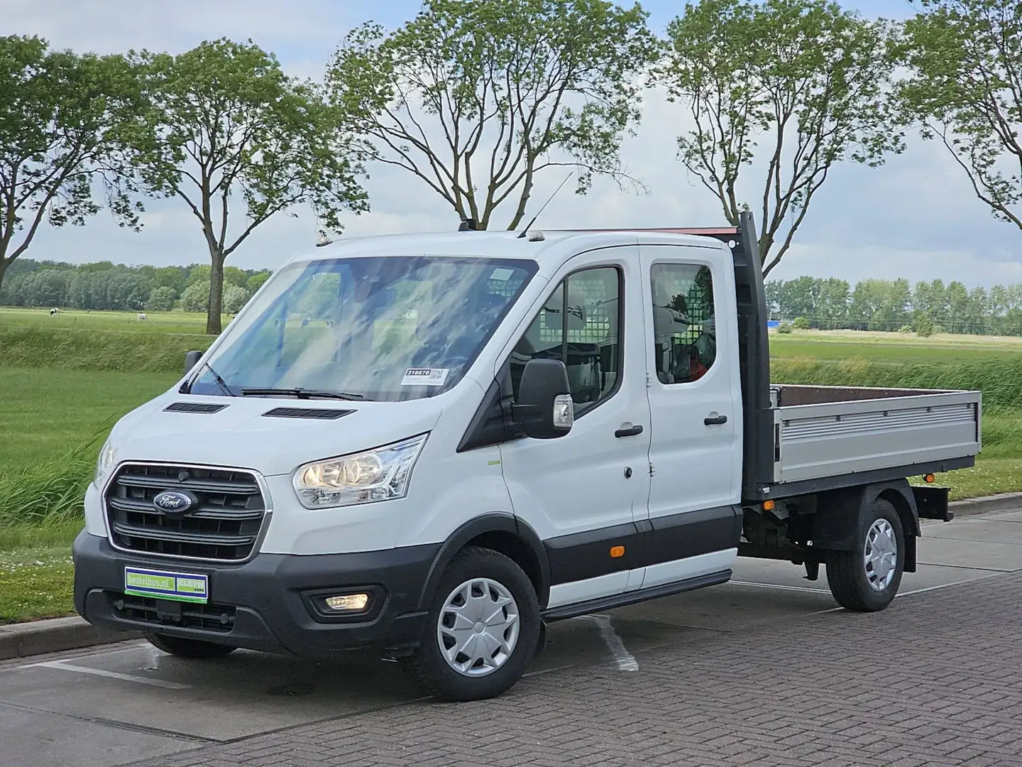 Ford Transit 2.0 L3 Open Laadbak DC! Blanco - 2