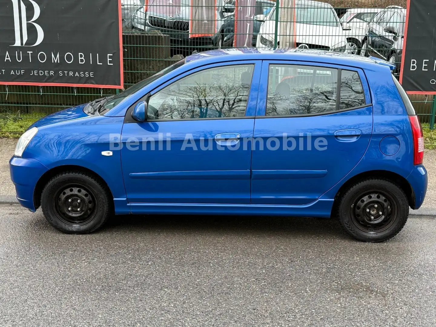 Kia Picanto 1.1 EX/KLIMA/SHZ/EL-FENSTER/TÜV-AU-NEU Blau - 2
