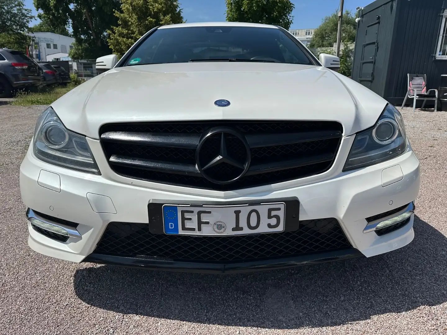 Mercedes-Benz C 180 Coupe *AMG-Paket / Sportauspuffanlage* Blanc - 2