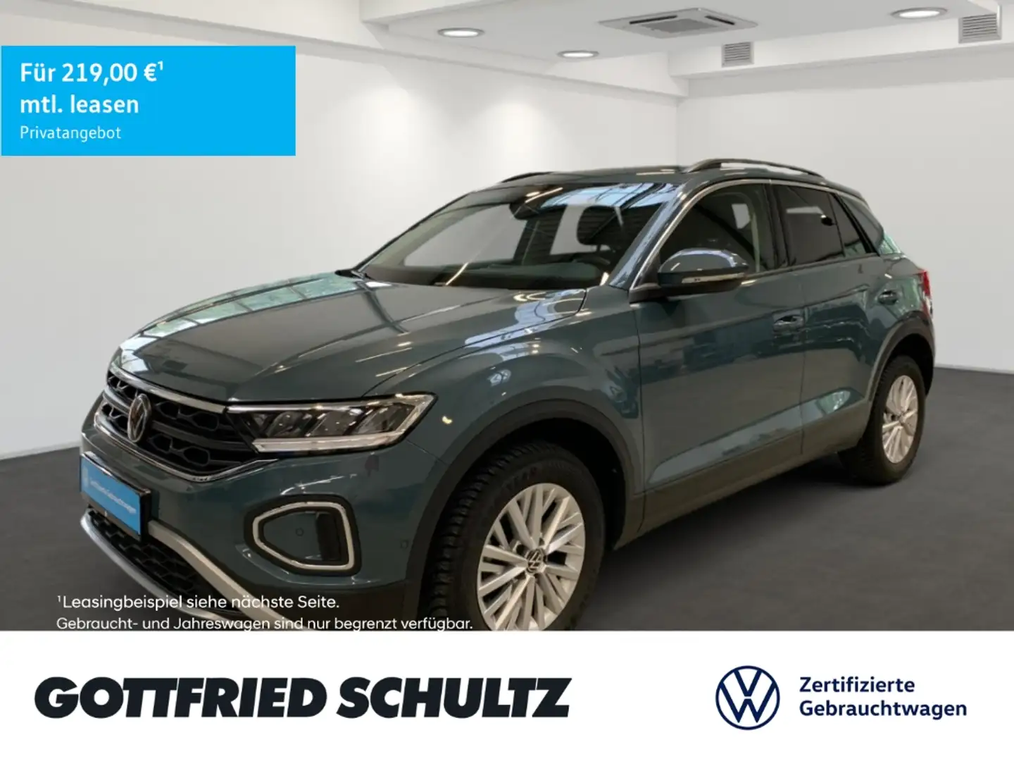Volkswagen T-Roc LIFE TSI APP-CONNECT EINPARKHILFE SITZHEIZUNG LED Blau - 1