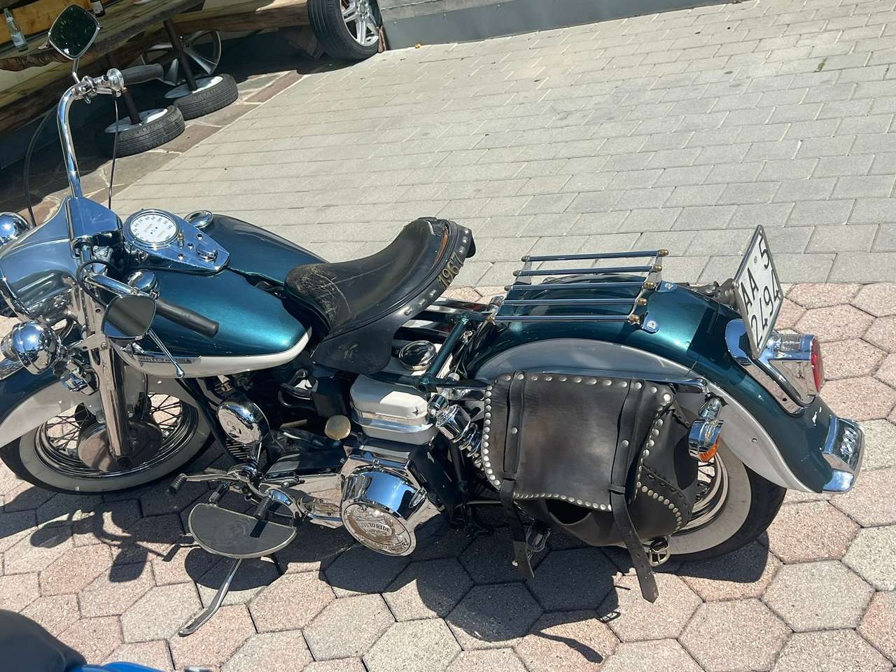 Harley-Davidson Flathead Panhead MOTORE RICONDIZIONATO