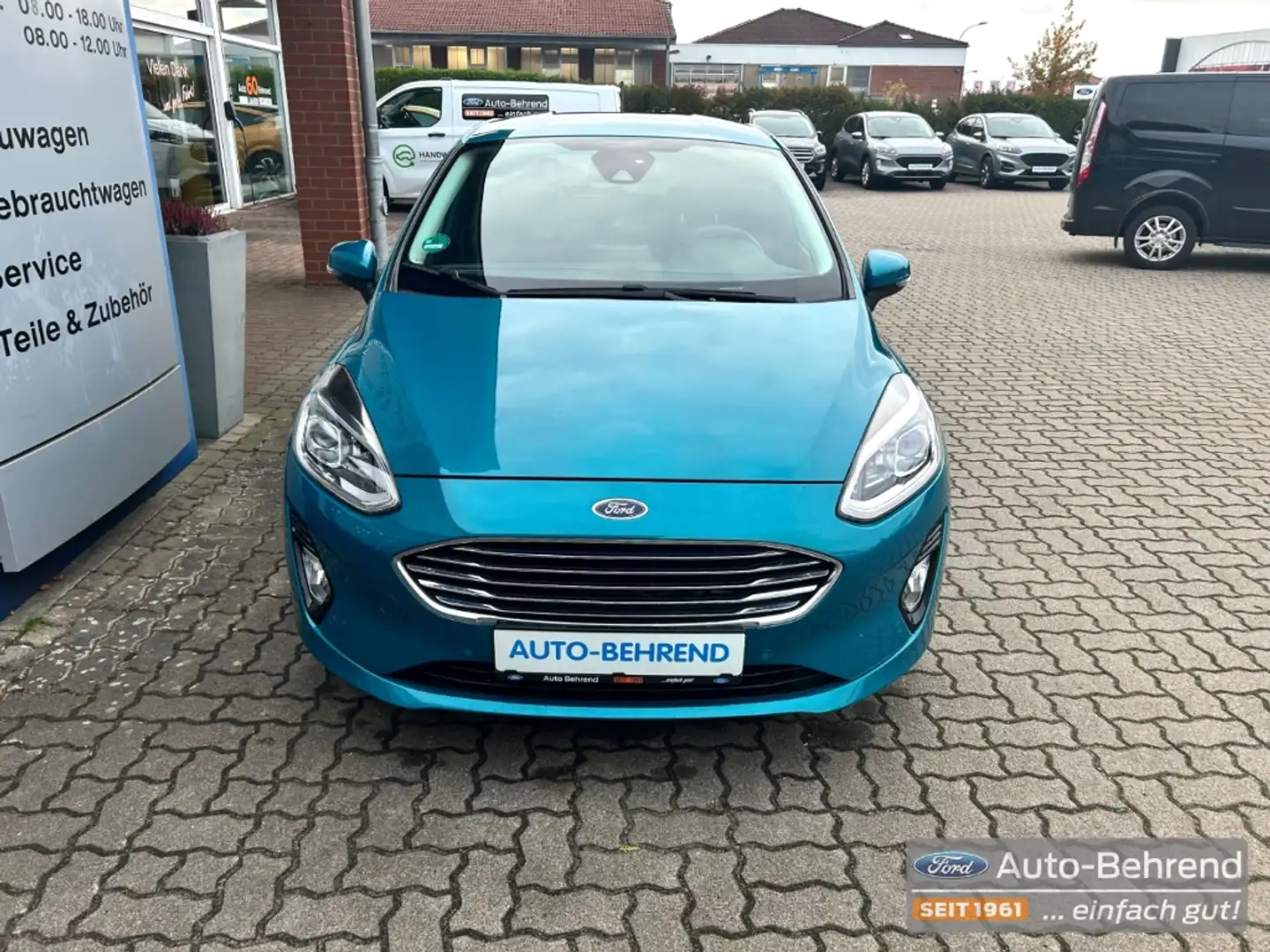 Ford Fiesta Titanium Automatik Winterpaket Bluetooth Blau - 2