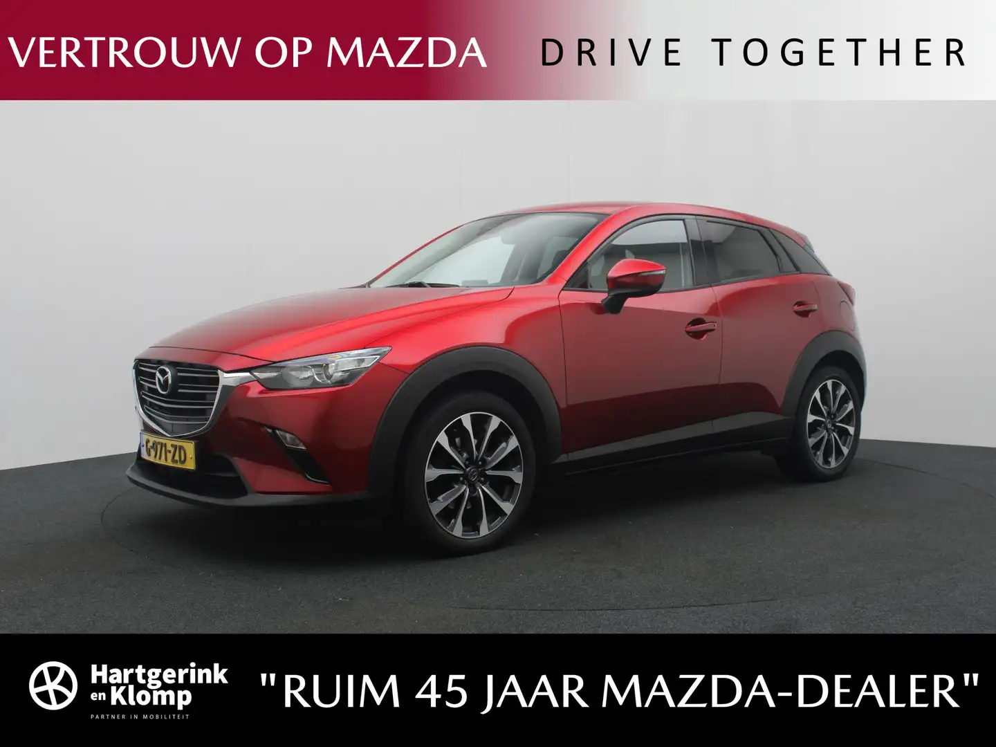 Mazda CX-3 2.0 SkyActiv-G Sport Selected : dealer onderhouden Rouge - 1