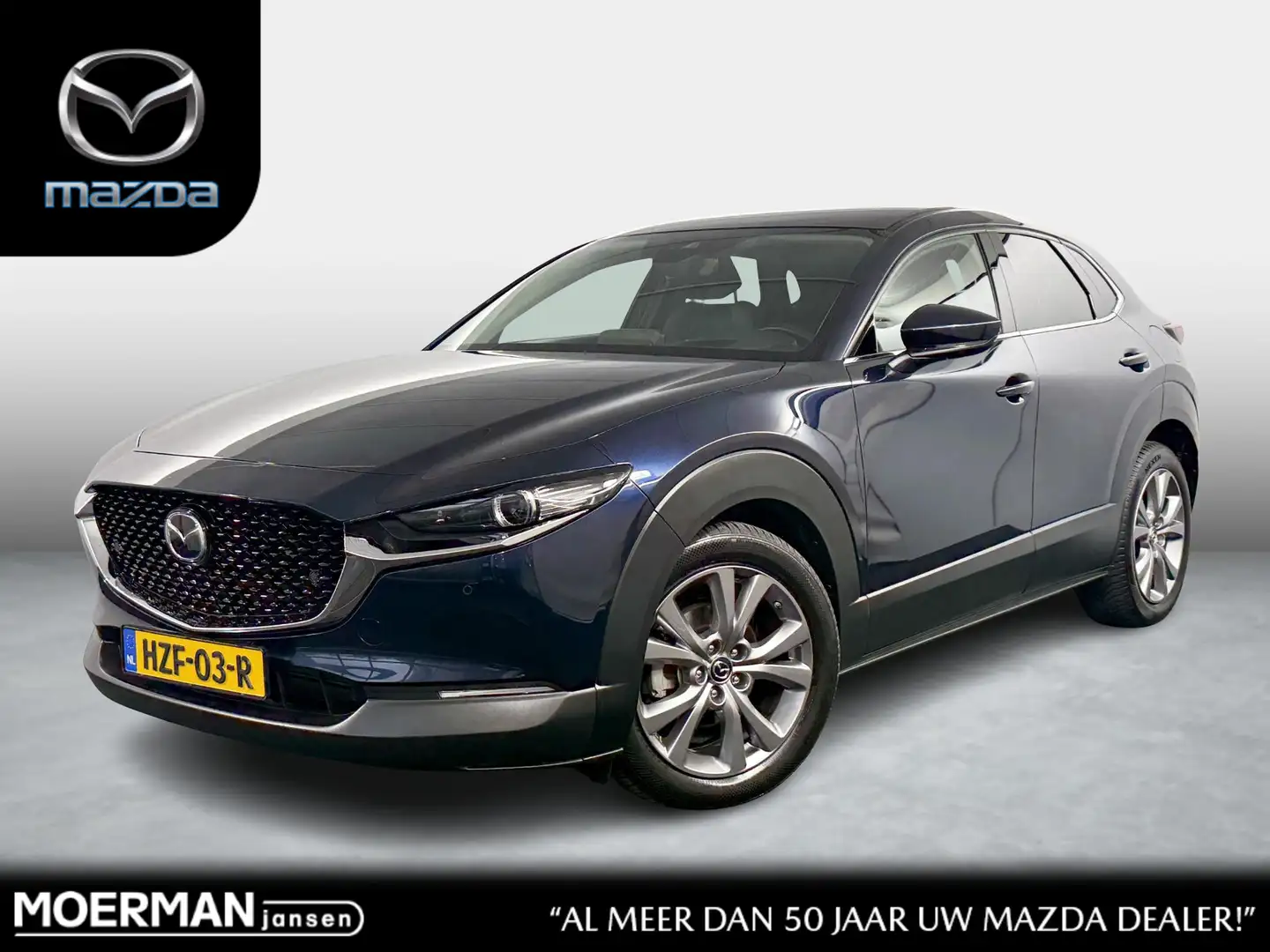 Mazda CX-30 2.0 e-SkyActiv-G M Hybrid Comfort / Navigatie / Ca Blauw - 1