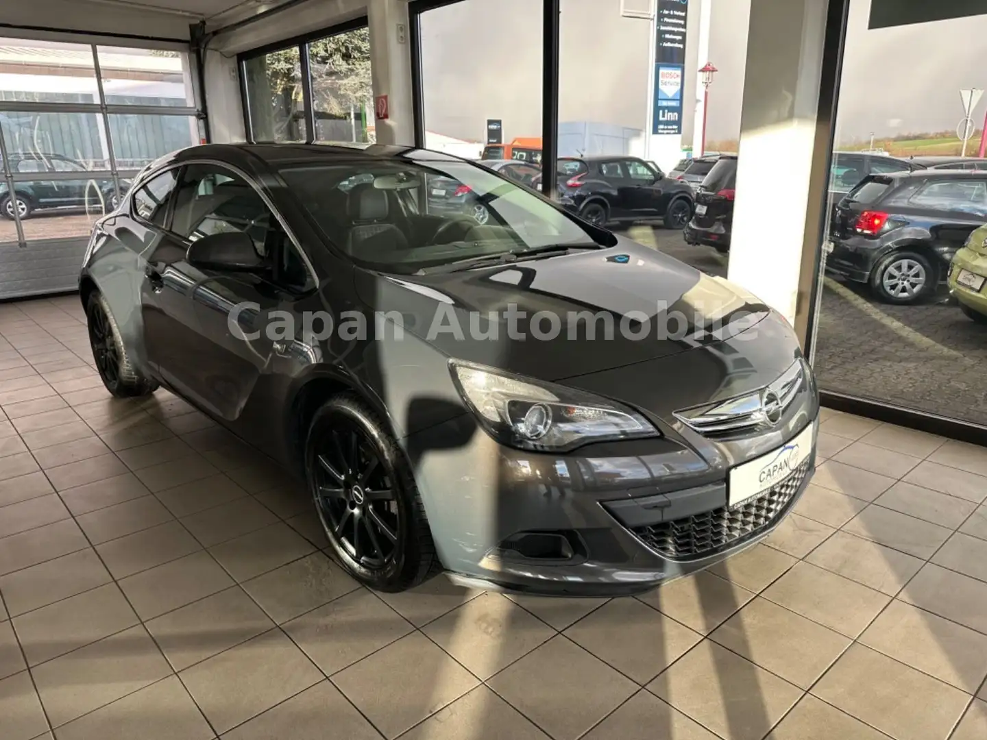 Opel Astra J GTC Basis Scheckheft/Navi/Leder/EURO5 Gris - 1