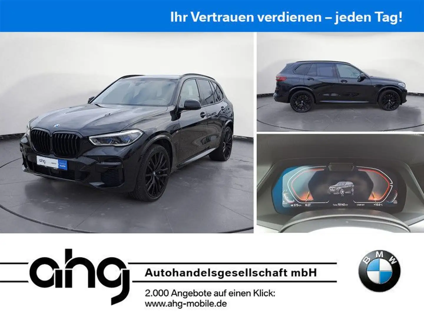 BMW X5 xDrive40d M Sportpaket Innovationsp. Head-Up Schwarz - 1