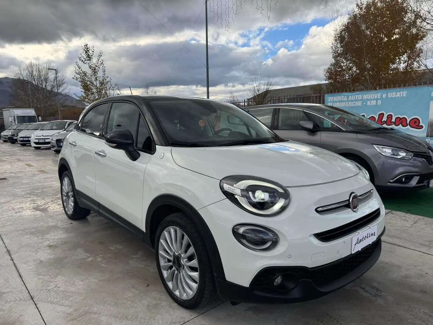 Fiat 500X 1.6 mjt 130cv -FARI FULL LED- BI COLORE-BEATS Bianco - 2
