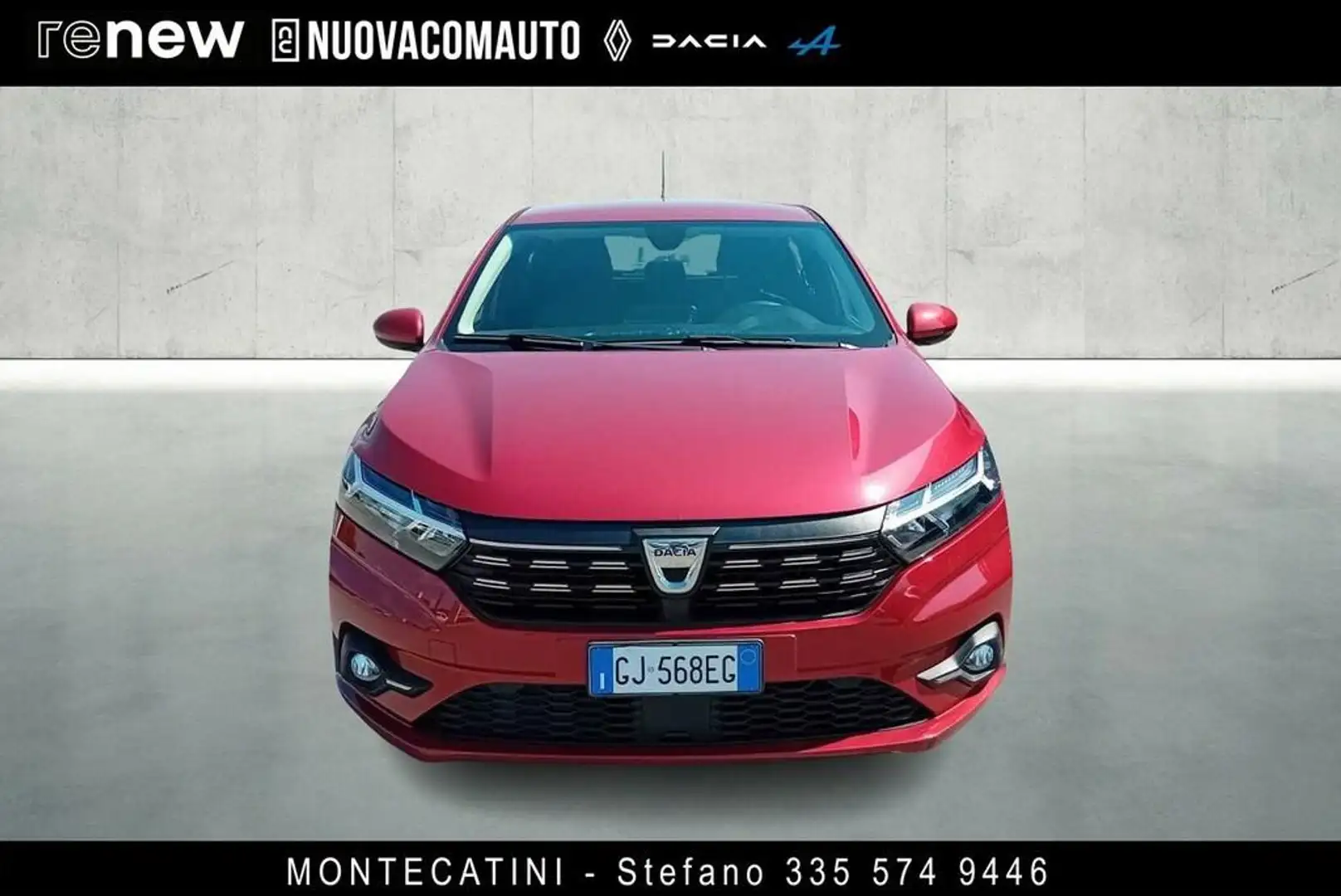Dacia Sandero Streetway 1.0 sce Comfort SL DaciaPlus 65cv Rosso - 2
