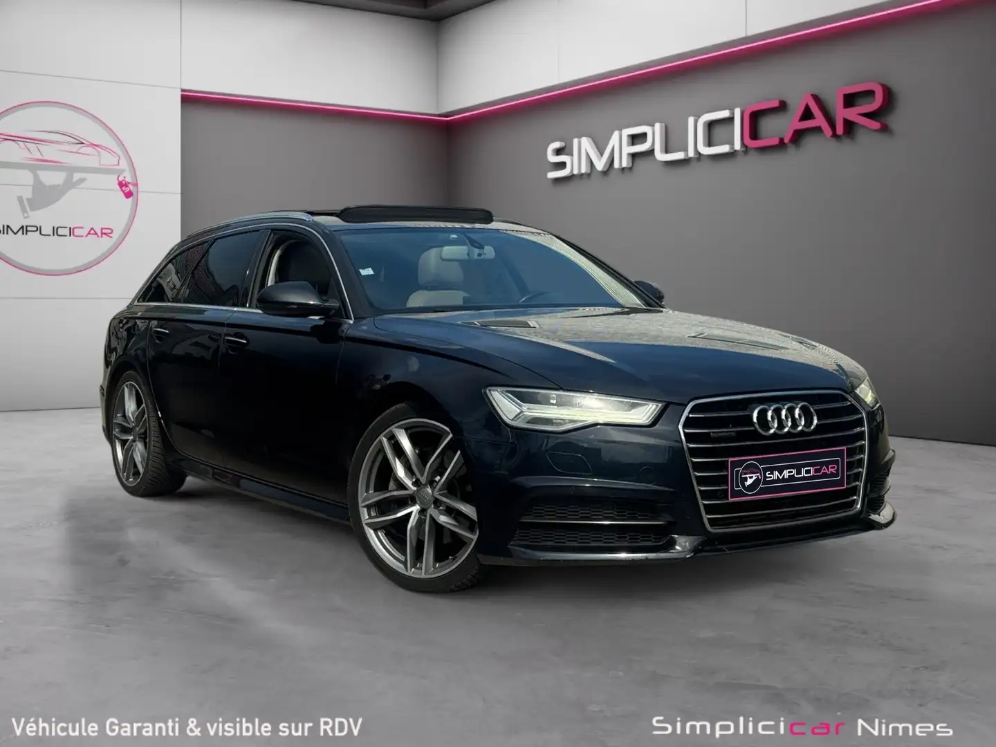 Audi A6 A6 Avant V6 3.0 TDI 272 S Tronic 7 Quattro Avus Bleu - 1