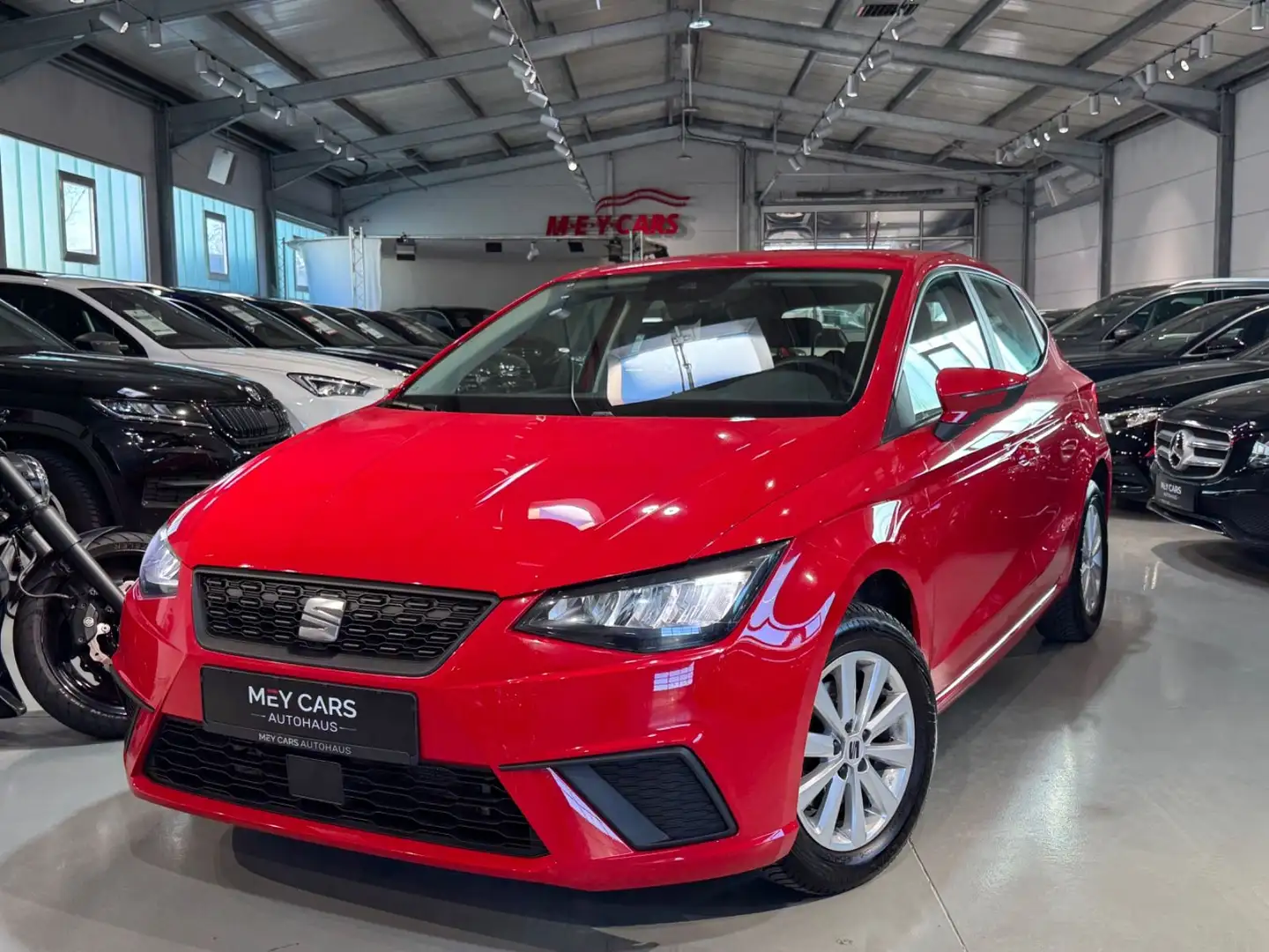 SEAT Ibiza 1.0 TSI 81kW Style DSG *MwSt*LED*Lane*1.Ha Rot - 1