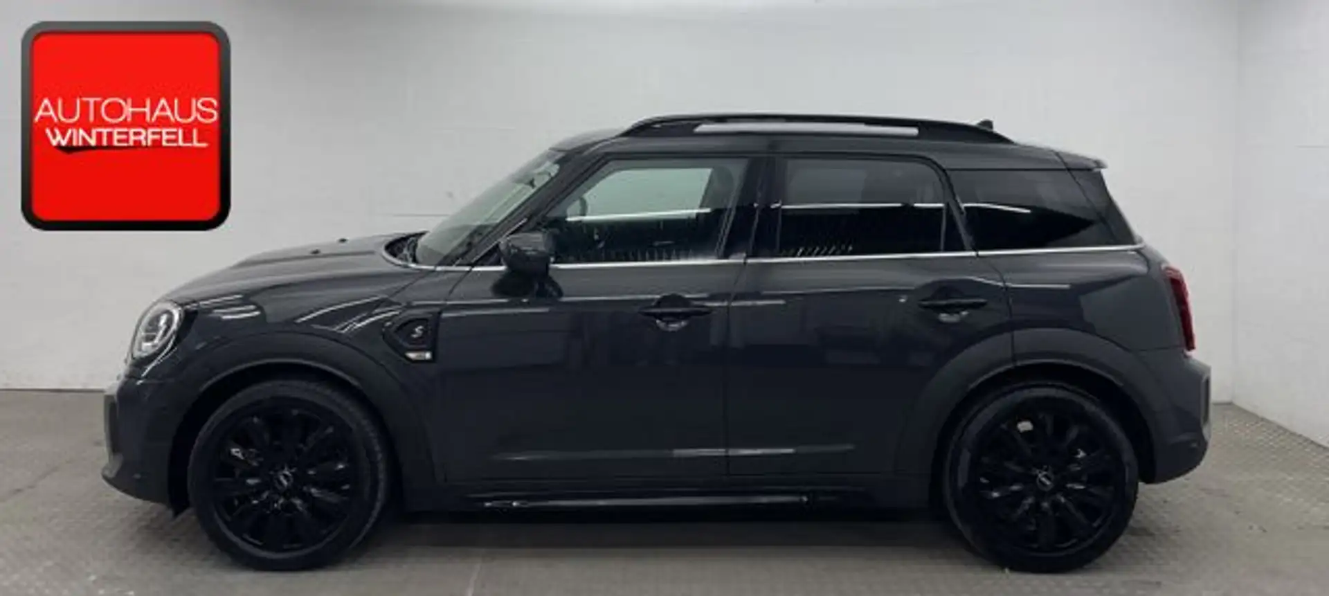 MINI Cooper SD Countryman PIANO BLACK AHK+HUD+KEYLESS Gris - 2