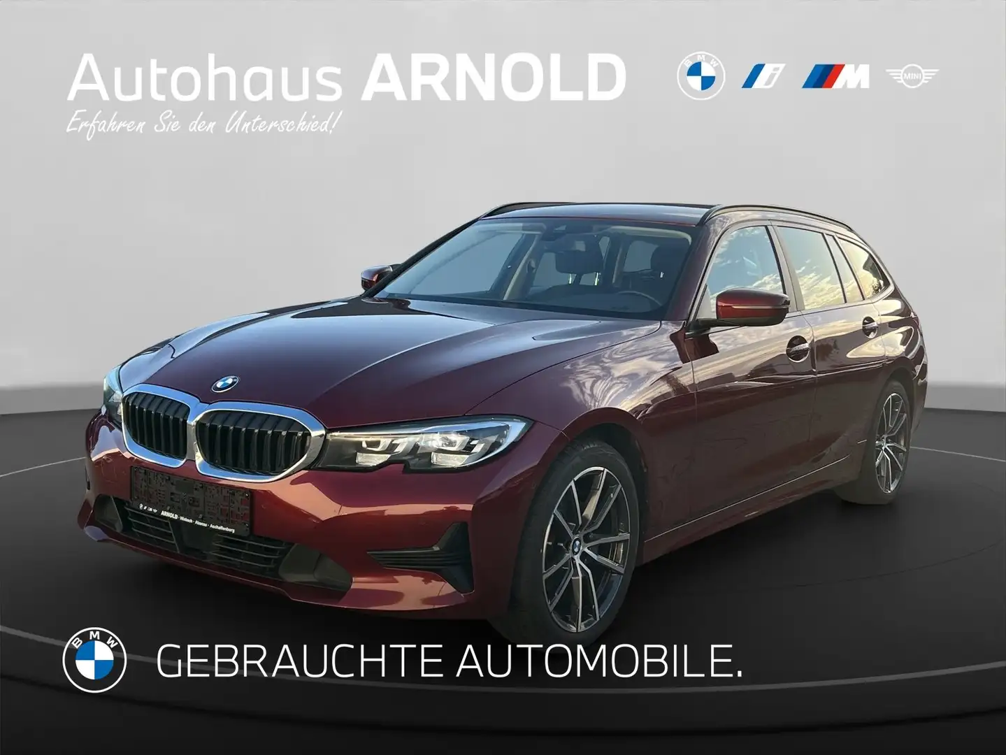 BMW 320 d Touring Klimaauto. Parking Assist. Tempomat Sitz Rood - 1
