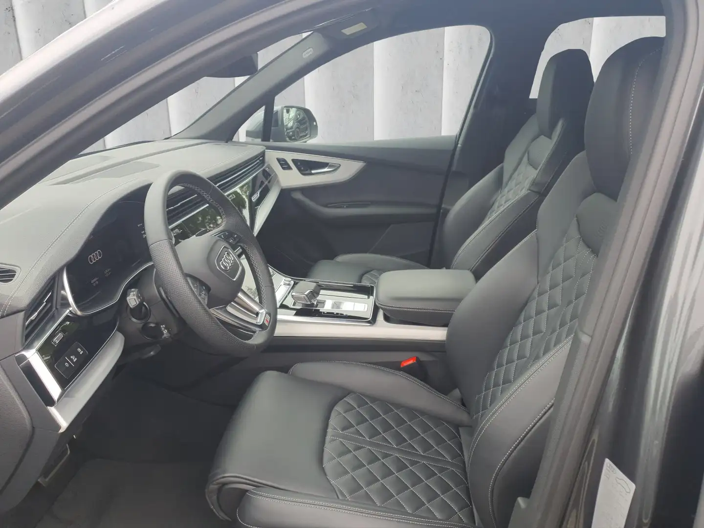 Audi Q7 55 3.0 TFSI 4x4 S Line Aut | LED | ACC | LEDER Grau - 2