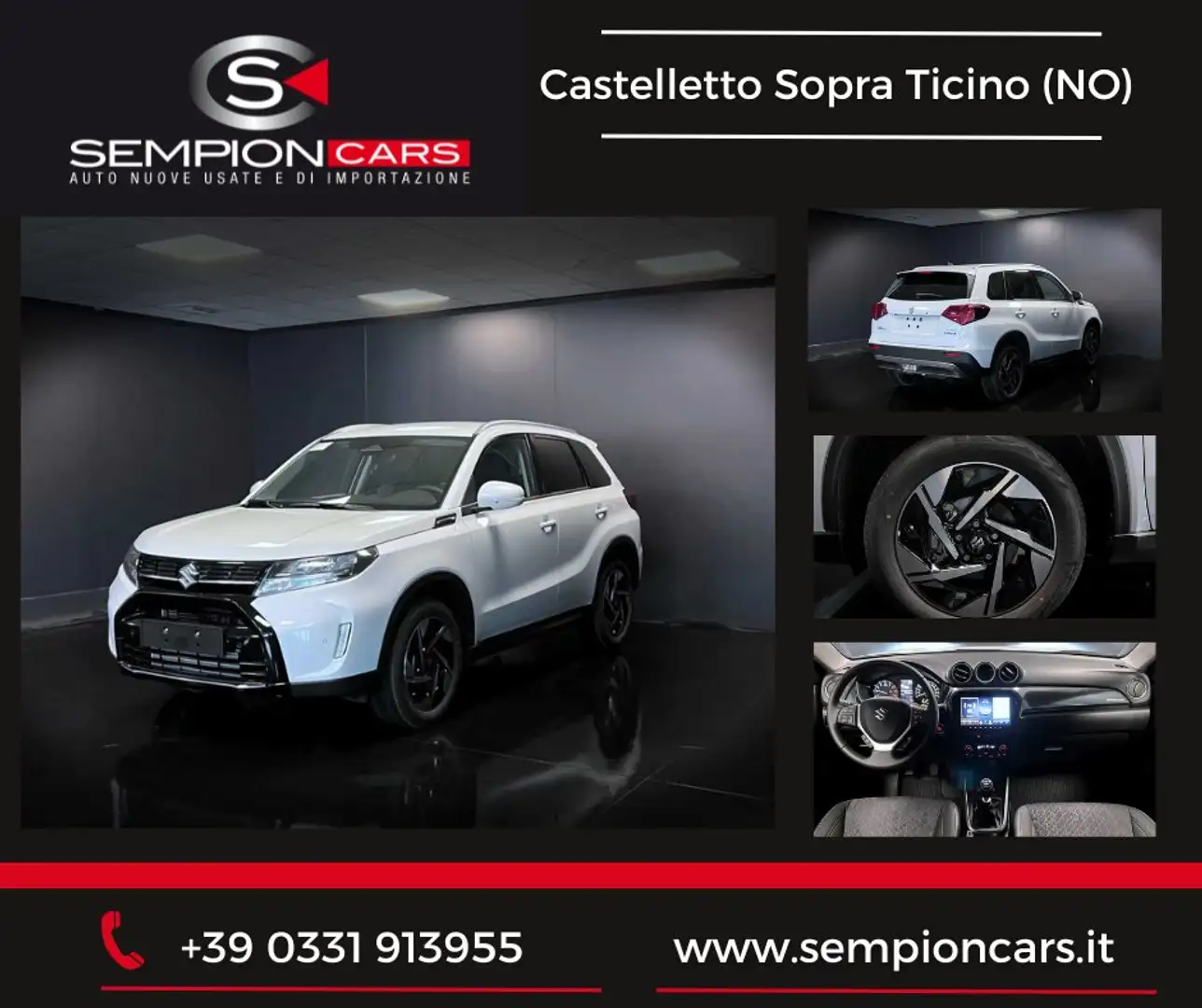 Suzuki Vitara 1.4h TOP 4wd allgrip MY25 PREZZO REALE -5.000EUR Grigio - 1