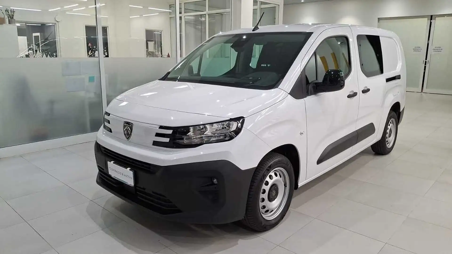 Peugeot Partner doppia cabina xl 1.5 BlueHDi 100cv Blanc - 1