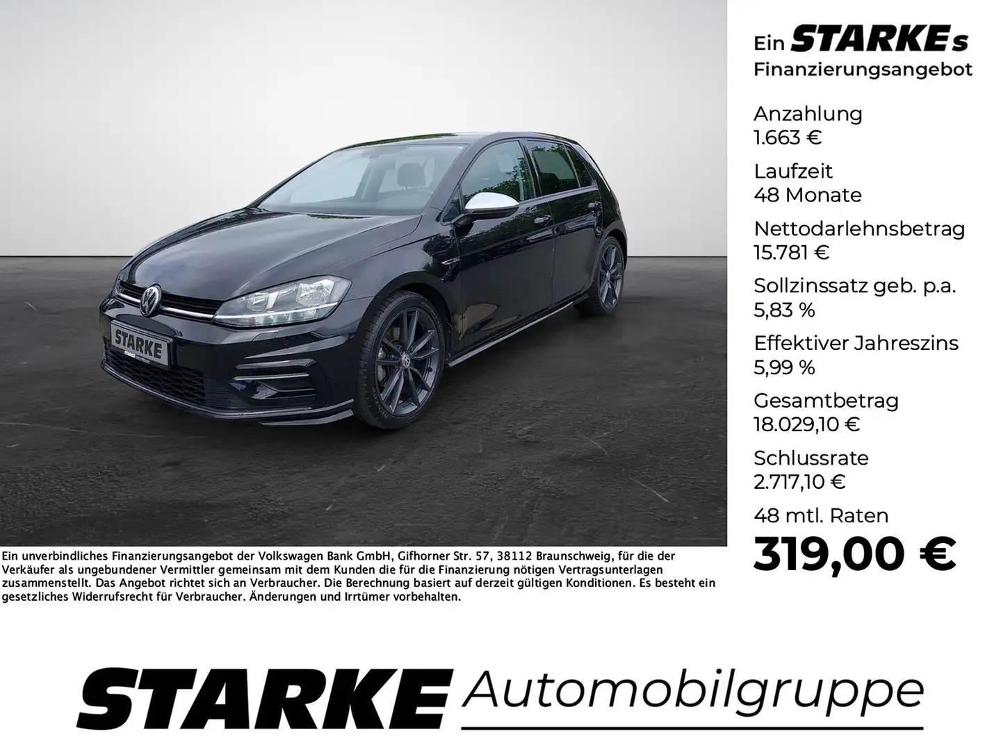 Volkswagen Golf 1.4 TSI R-Line Join Noir - 1