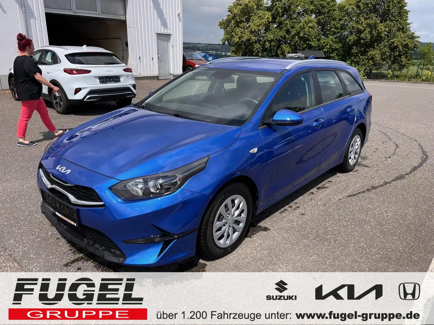 Kia Ceed SW / cee'd SW 1.0 T-GDI Klima|PDC Blau - 1