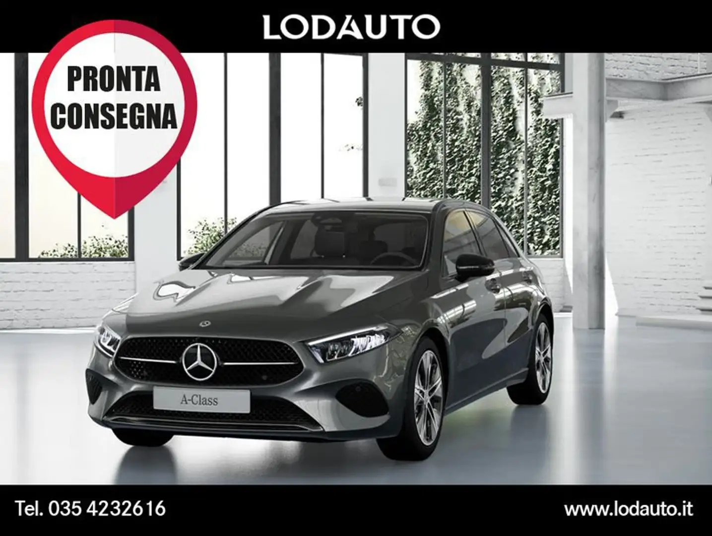Mercedes-Benz A 180 A 180 d Automatic Advanced Progressive Grigio - 2