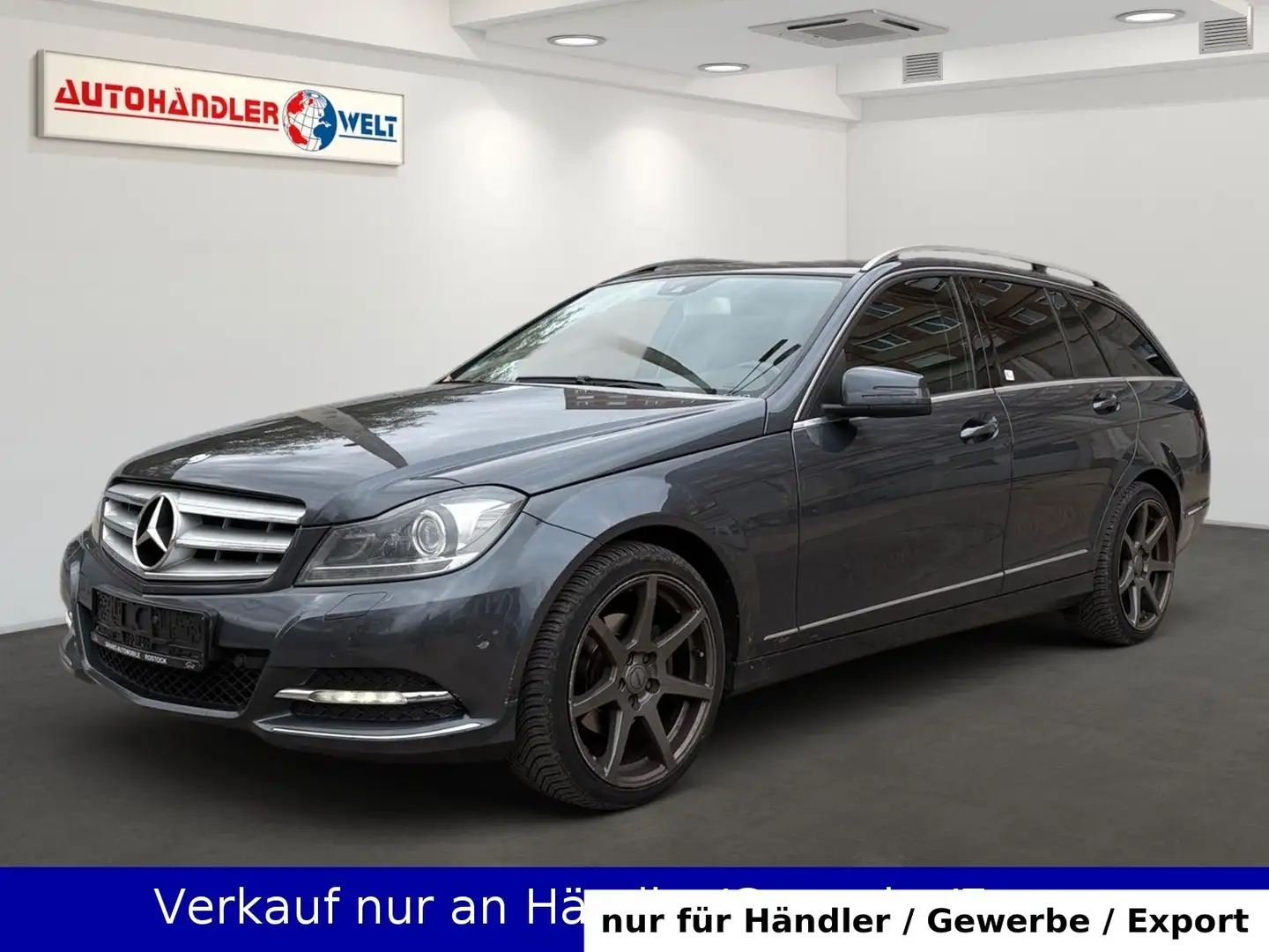 Mercedes-Benz C 200 Kombi Automatik AAC Xenon SHZ T-Leder PDC siva - 1