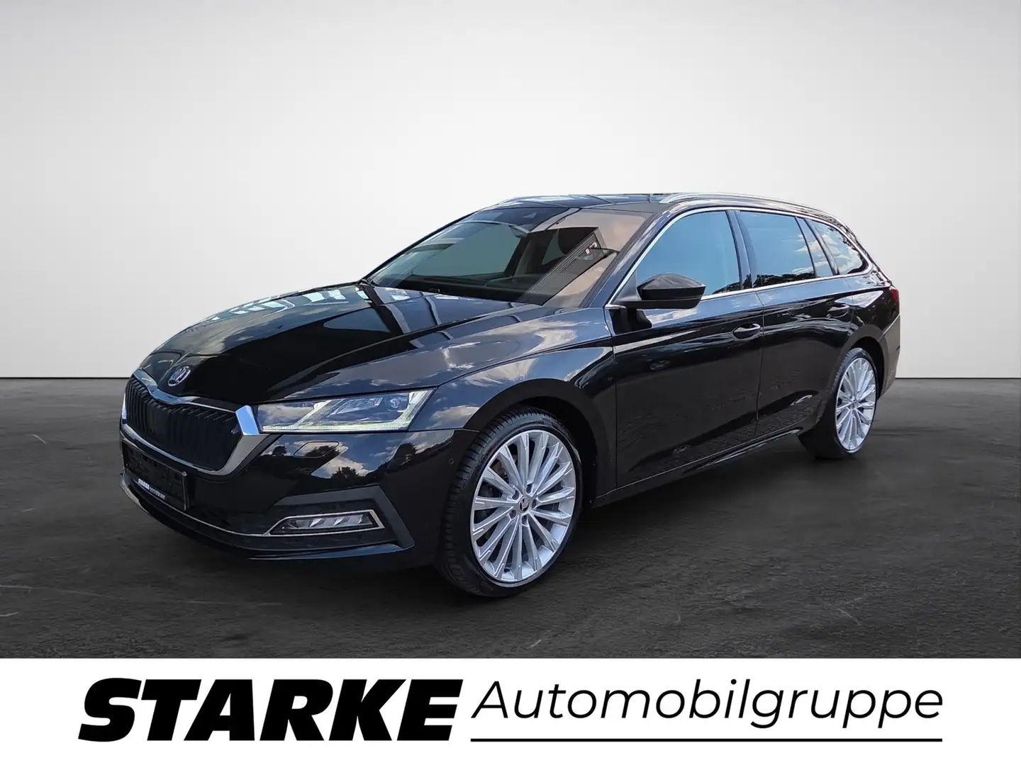 Skoda Octavia Combi 2.0 TDI 4x4 Style LED AHK Leder Navi Sitz... Noir - 2