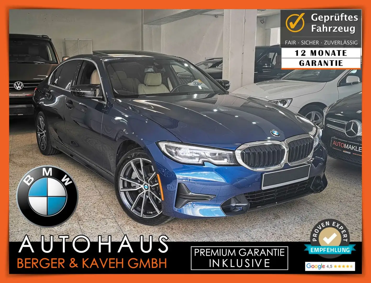 BMW 330 i XDRIVE  | LUXURY | HUD + [12M. GARANTIE] Blau - 1