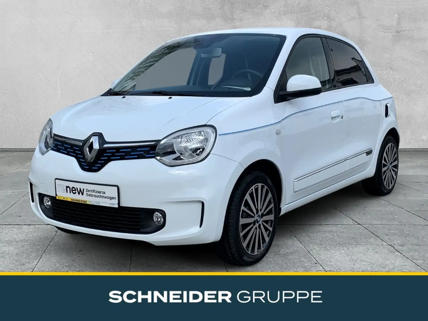 Renault Twingo Intens Electric TEMPOMAT+LED+KAMERA+PDC Weiß - 1
