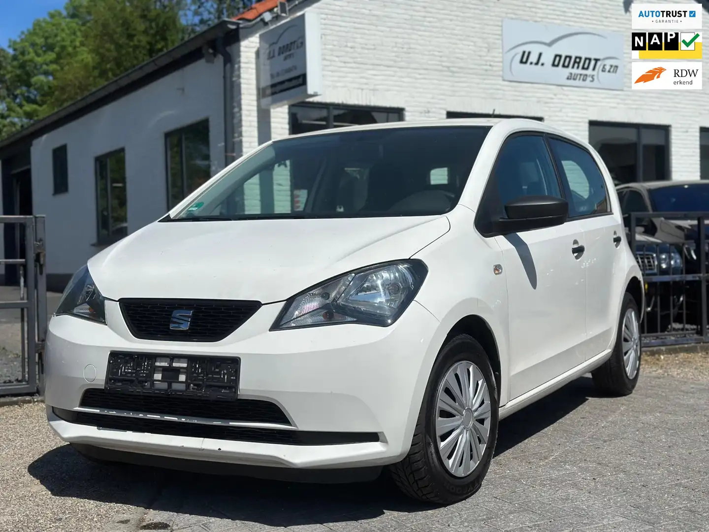 SEAT Mii 1.0 met koude airco ! Blanc - 1