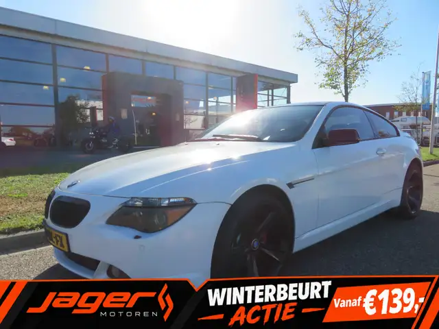BMW 645 6-SERIE 4.4 CI COUPE AUT WHITE