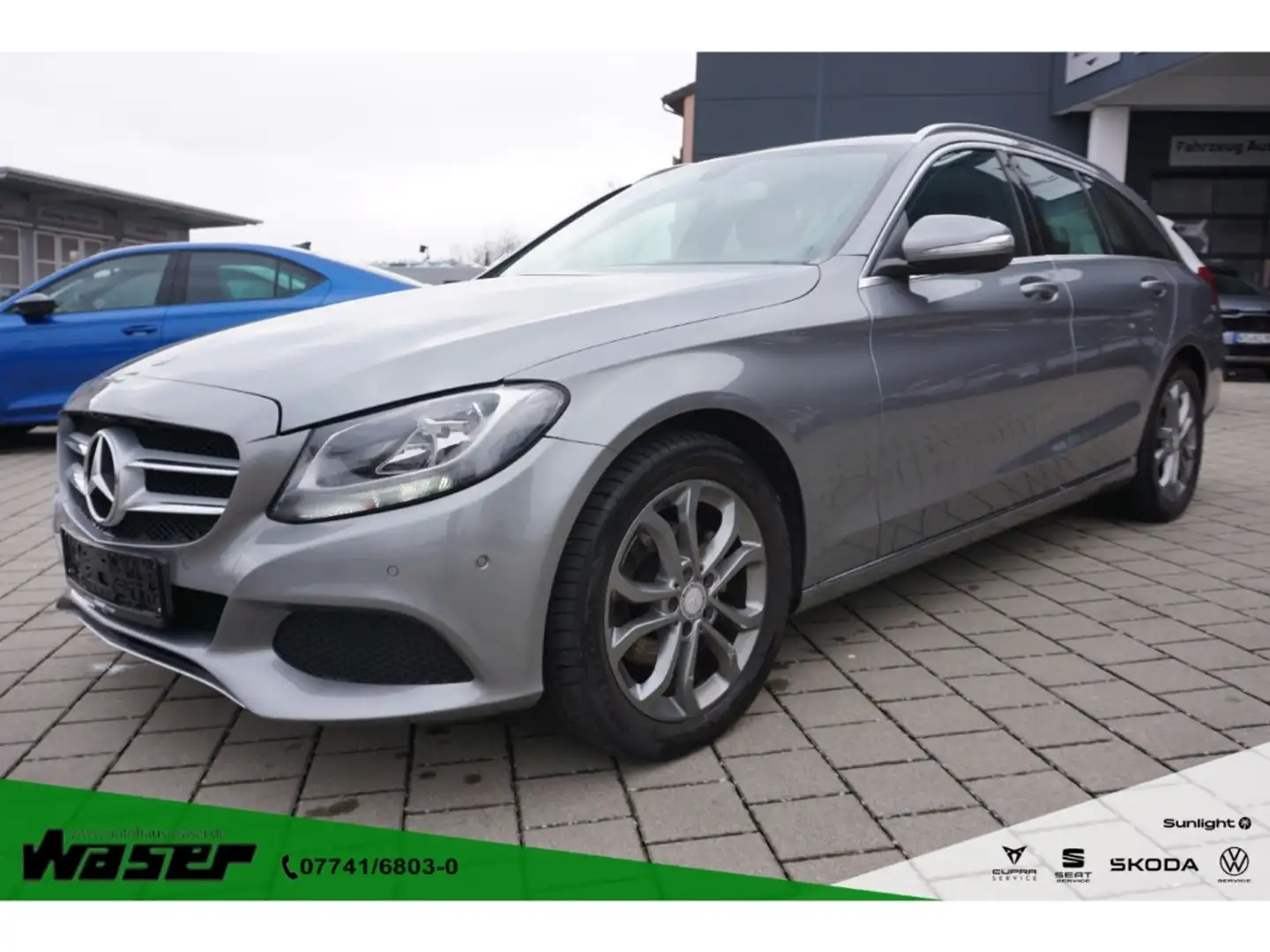 Mercedes-Benz C 180 T 7G-Tronic Avantgarde Navi Std.Hzg. Kamera Grau - 1