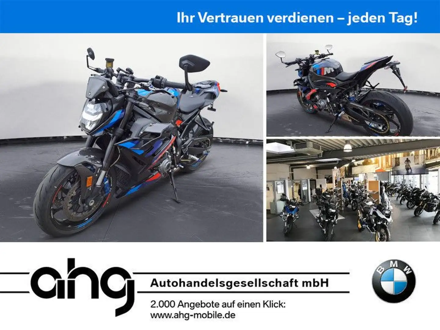 BMW M 1000 R Competition Paket Bodis Auspuff Černá - 1