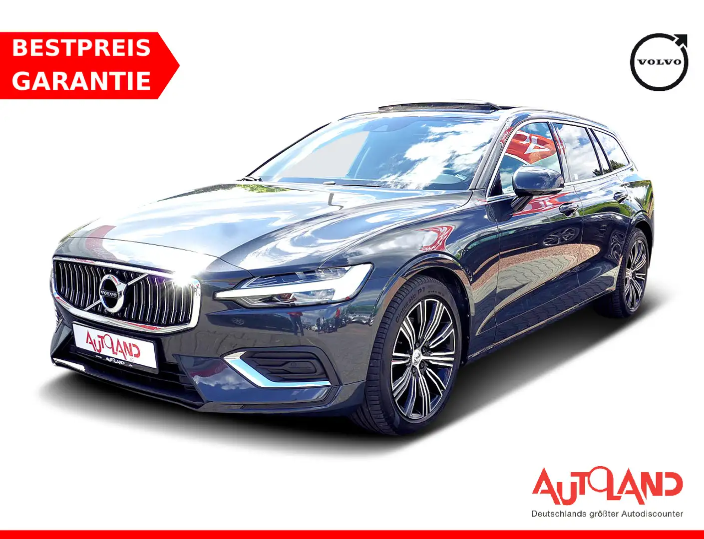 Volvo V60 V 60 D4 AWD Inscription Geartronic LED Navi ACC Grau - 1