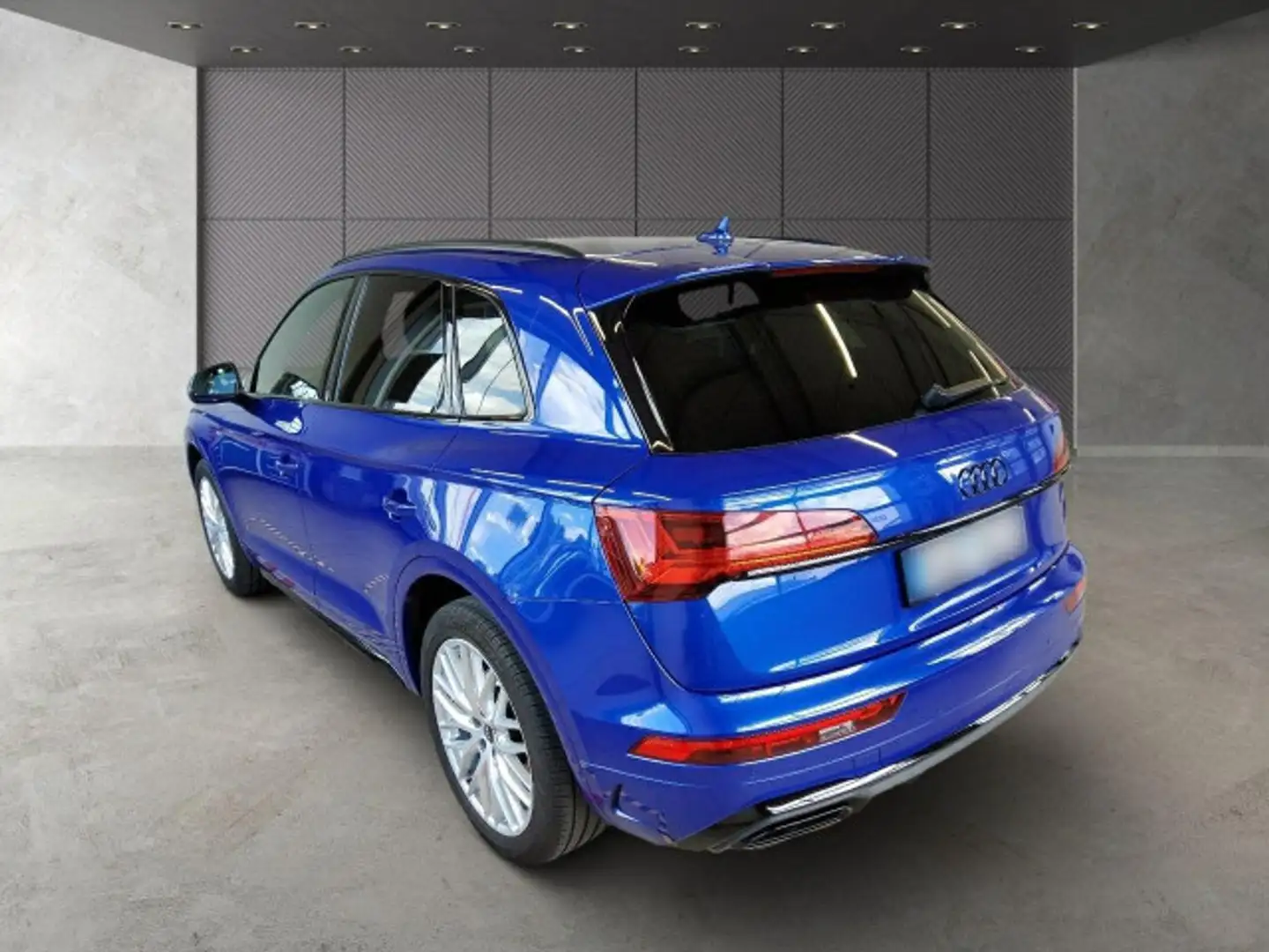 Audi Q5 S line 35TDI Stronic LED Navi RFK Stdhzg AHK Blau - 2